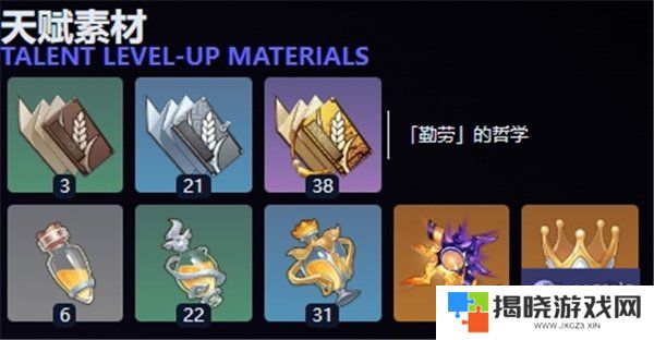 原神蓝砚突破材料爆料 原神蓝砚突破天赋素材展示